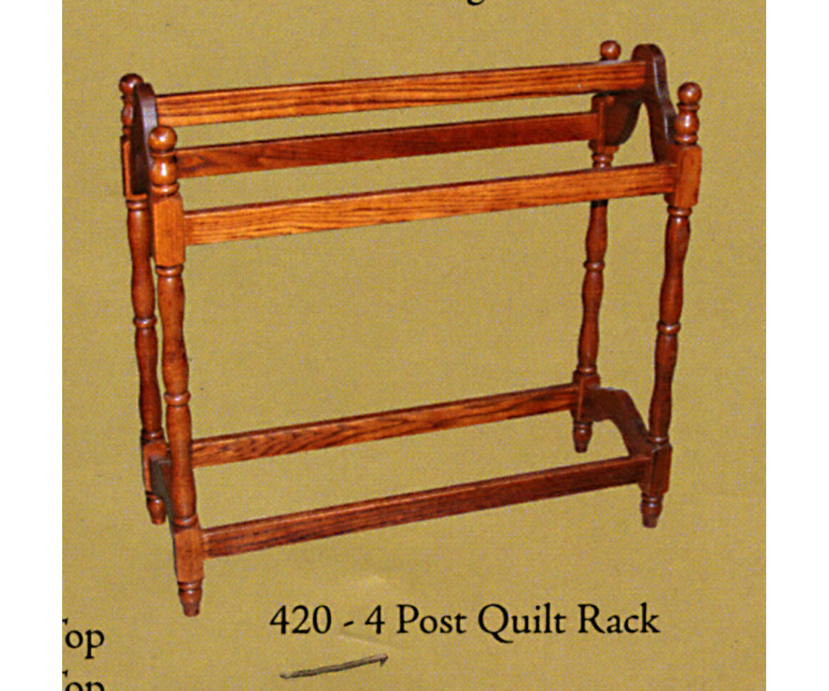 4 Post Quilt Rack Steiner's Amish Furniture