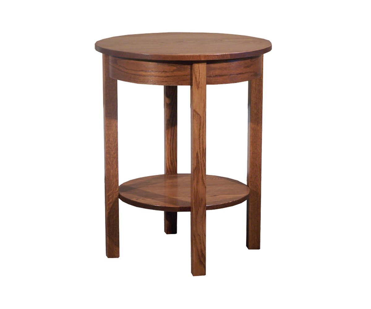 Mission Round Table Steiner's Amish Furniture