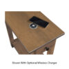 Modern Shaker End Table - Image 2