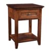 Brooklyn One Drawer Open Nightstand