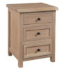 Chloe 3 Drawer Night Stand