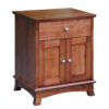Crescent One Drawer Two Door Nightstand