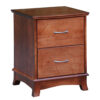Crescent 2 Drawer Nightstand