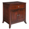 Kingston 1 Drawer 2 Door Nightstand