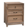 Glendale 3 Drawer Nightstand