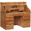 56" Traditional Roll Top Desk