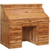 62" Traditional Roll Top Desk - Image 2
