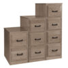 Traditional 3 Drawer Vertical File Cabinet - Image 2