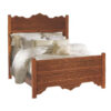 Amish Country Carved Bed