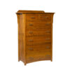 Dutch Corbel Mission Chest Of Drawers