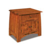 Boulder Creek 1 Drawer 2 Door Nightstand