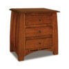 Boulder Creek 3 Drawer Nightstand