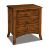 Carlisle 3 Drawer Nightstand