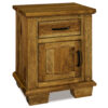 Burlington 1 Drawer, 1 Door Nightstand