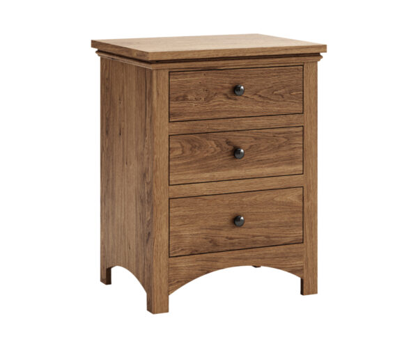 Buckeye Economy 3 Drawer Nightstand