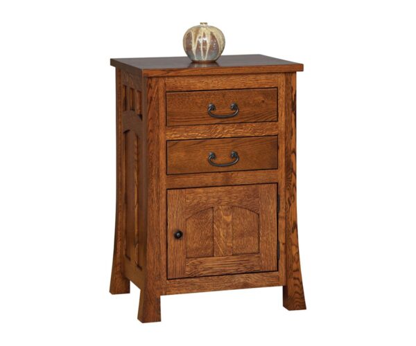 Bridgeport Mission 2 Drawer 1 Door Nightstand