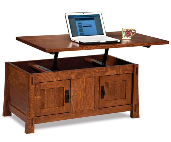 Modesto Enclosed Lift-Top Coffee Table