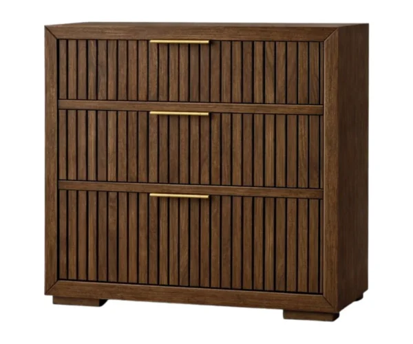 Cosmopolitan Loft 3 Drawer Nightstand