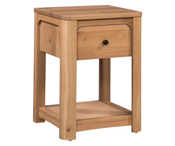 Aspen 1 Drawer Nightstand with Shelf