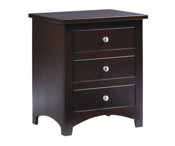 Ellington 3 Drawer Nightstand