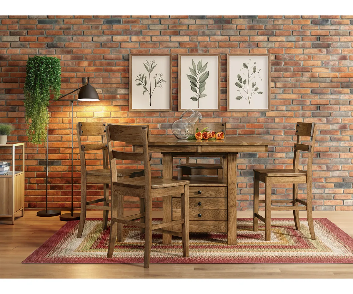 Monarch 24" Stationary Bar Stool - Image 2