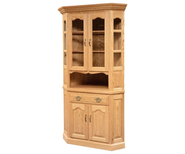 Corner Buckeye Deluxe Hutch