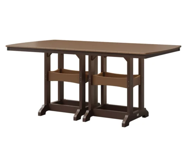 72'' Classic Rectangle Table - Counter Height