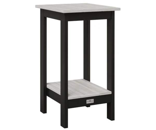 Classic Rectangle Counter Height End Table